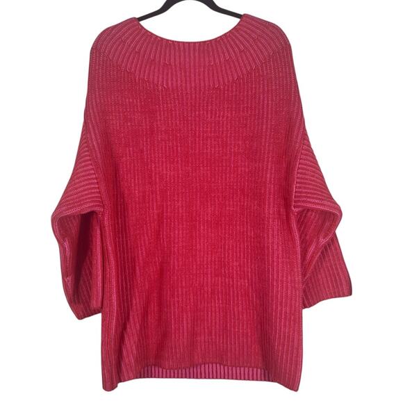 Free People Charlotte Tunic Oversized Sweater Blossom Glow Combo Size XS - Picture 3 of 9